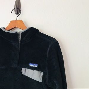 Patagonia Black Re-Tool Sweater w/Hood (S)